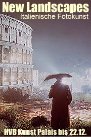 Ausstellung New Landscapes - italienische Fotoskunst im HVB Kunst Palais (Fotoausschnitt: Olivio Barbieri - Roma)